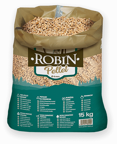 worek pelletu opałowego Robin do kupienia w Boguchwale lub sklepie internetowym